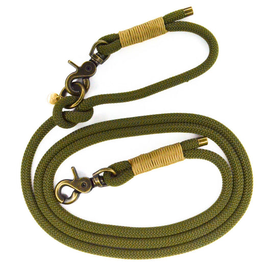 Rockxdogs - (Handsfree) Looplijn Olive Green