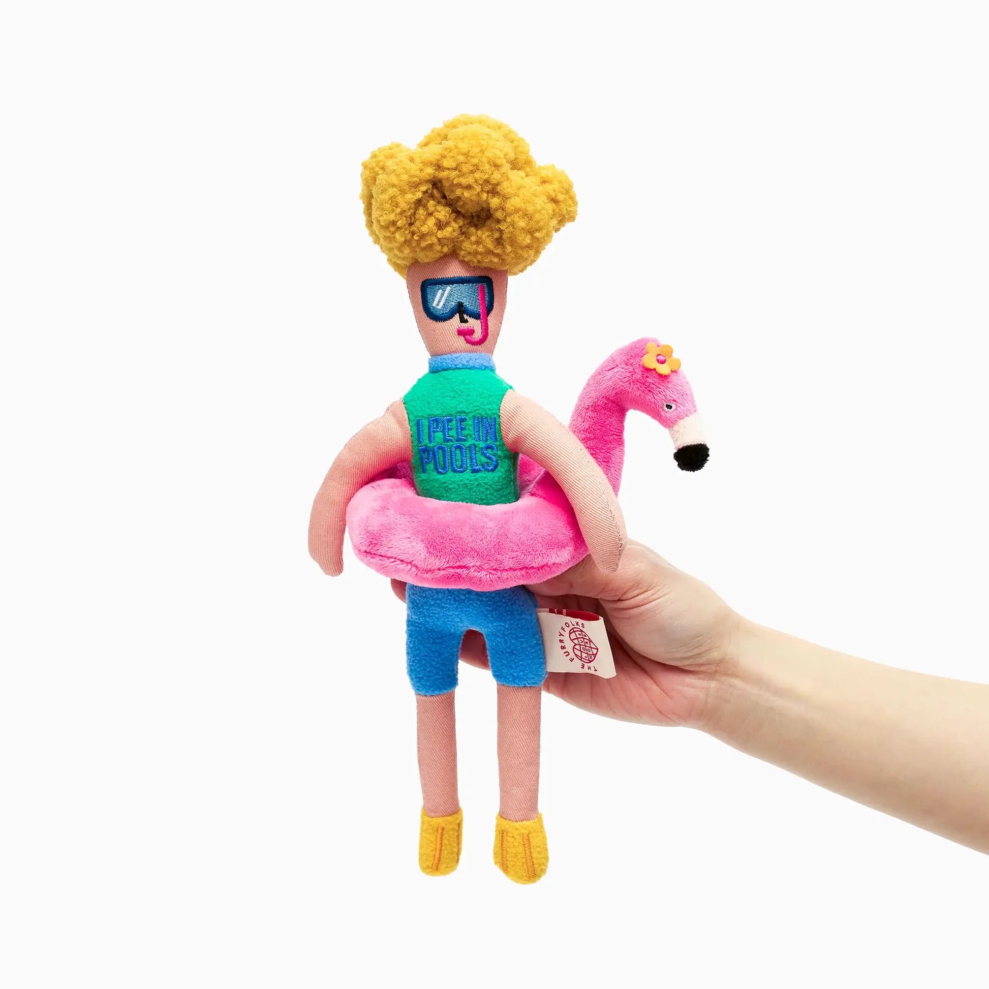 The Furryfolks - Hooman Flamingo (29 cm)