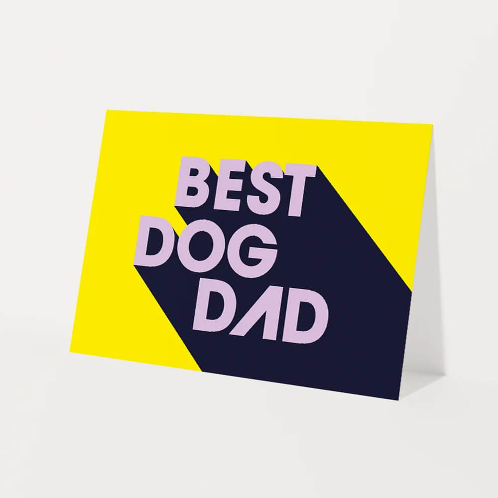 Heyday - Wenskaart - Best dog dad