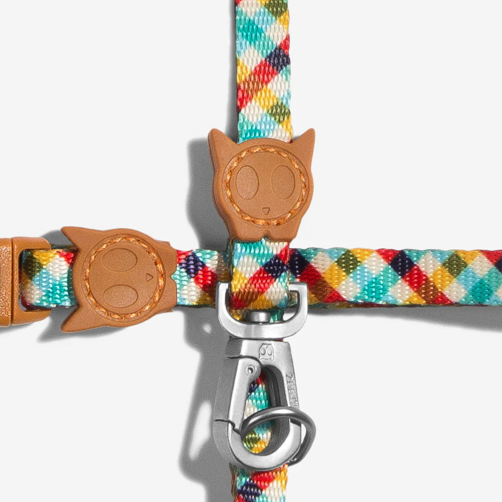 Zee.Cat - Kattentuigje + Riem Set Phantom