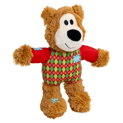 KONG - Holiday Wild Knots Beer met trui (18 cm)