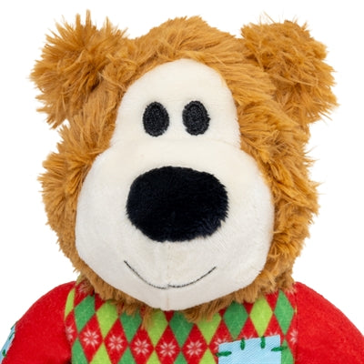 KONG - Holiday Wild Knots Beer met trui (18 cm)