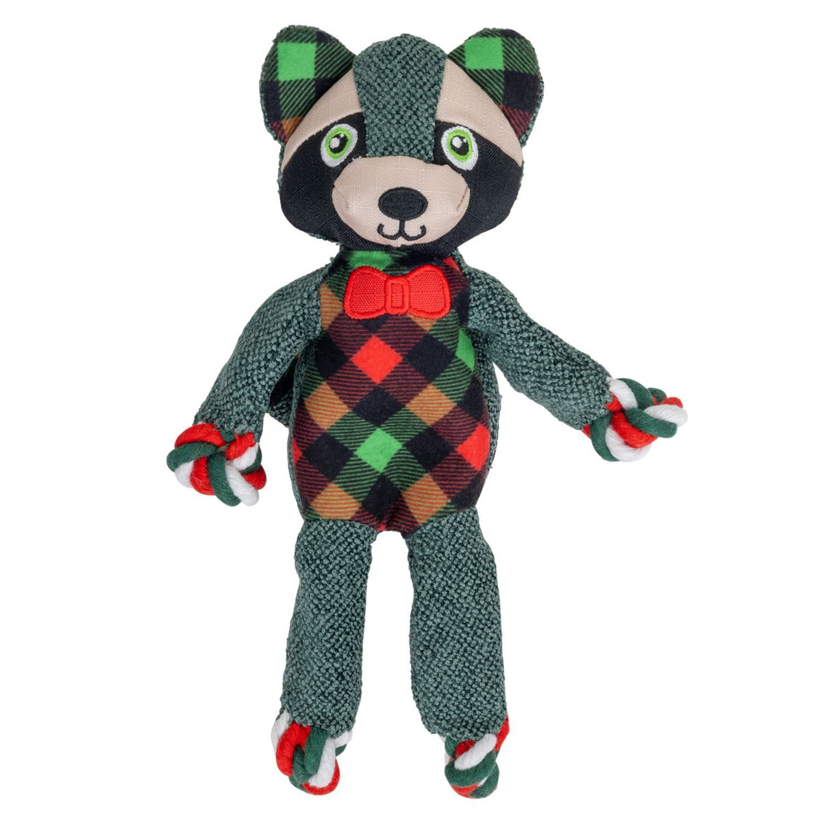 KONG - Holiday Floppy Knots dapper wasbeer (24 cm)