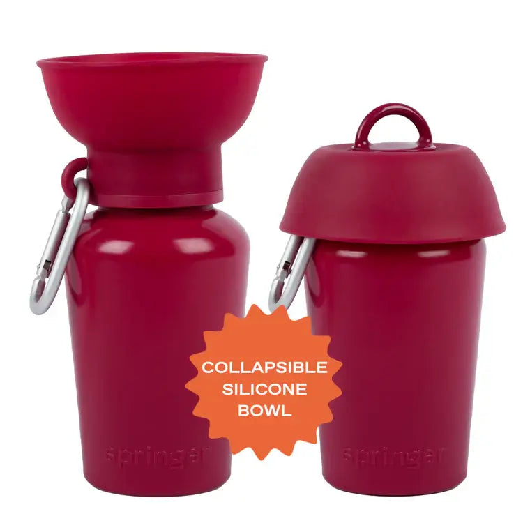Springer - Flip Dog Travel Bottle - Mulberry (590 ml)