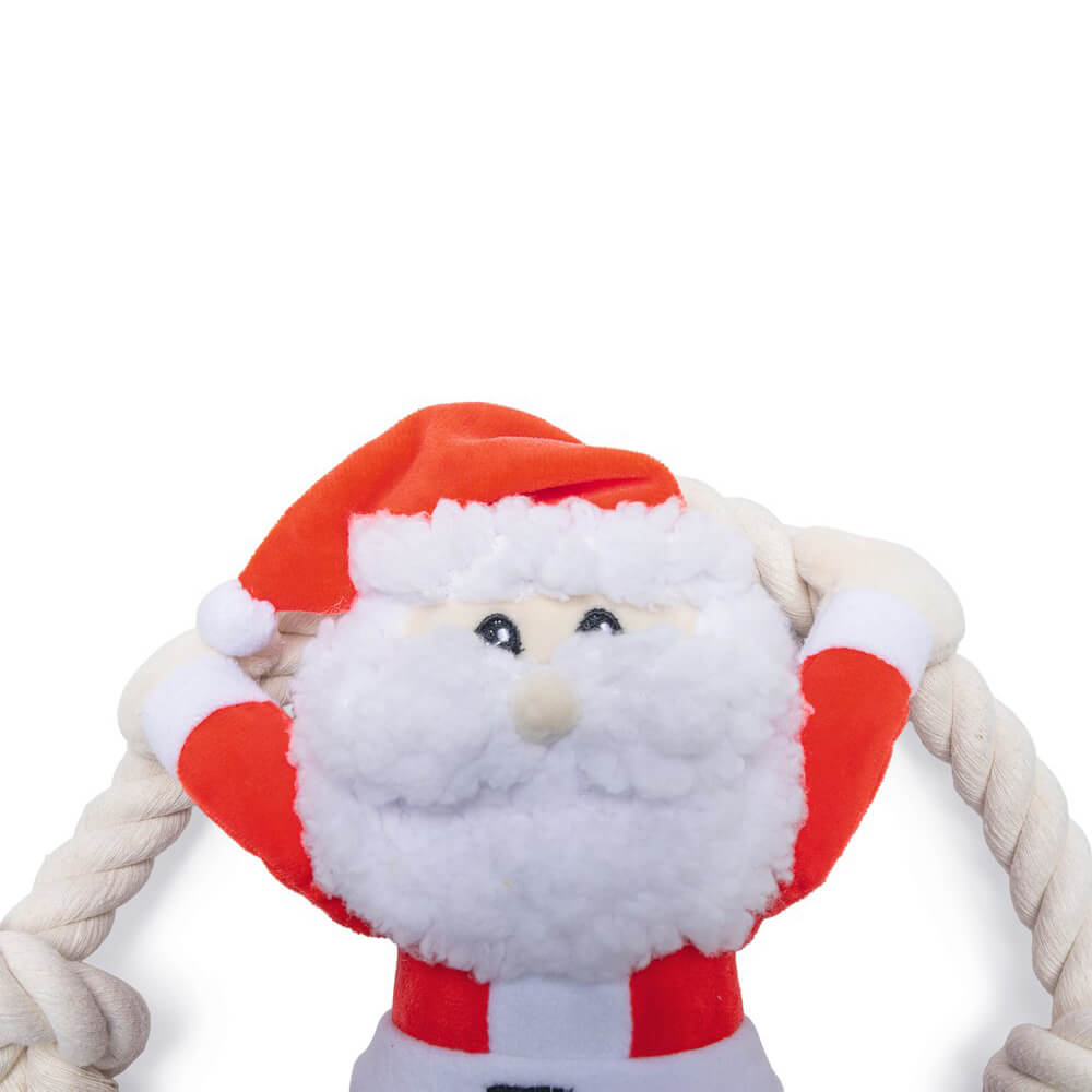 Beeztees - Kerstman met Touw (20 cm)