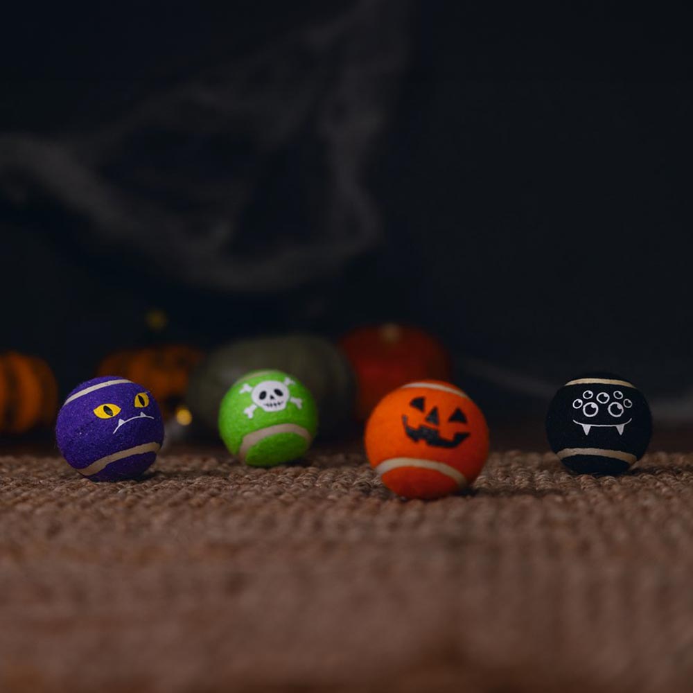 Beeztees - Halloween Spooky Bal - groen (6,3 cm)