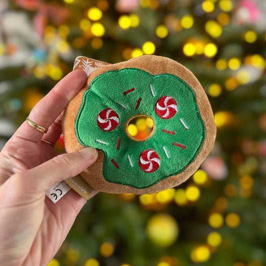 Beeztees - Kerst Donuts Groen (12 cm)