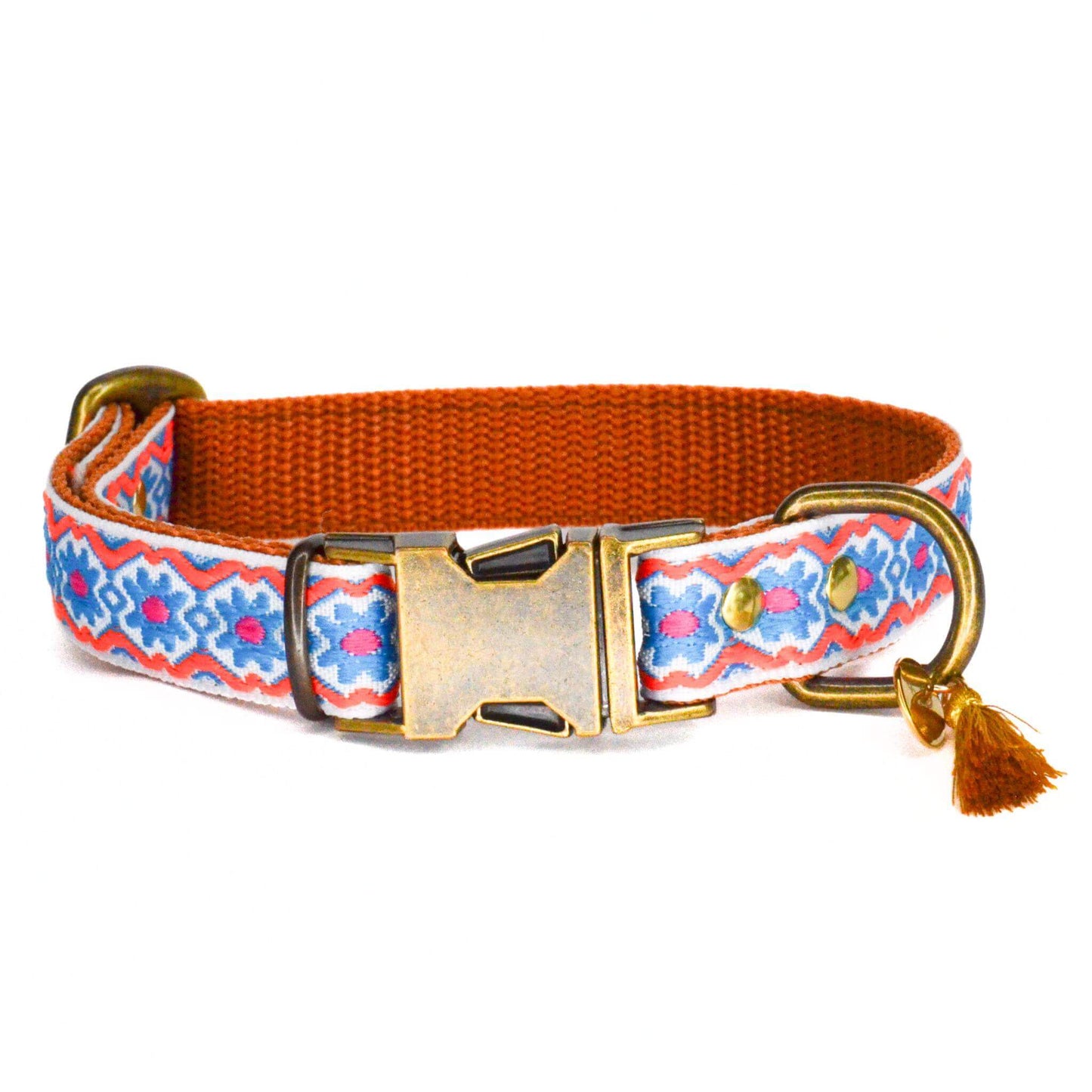 Rockxdogs - Halsband Coco Orange Blue
