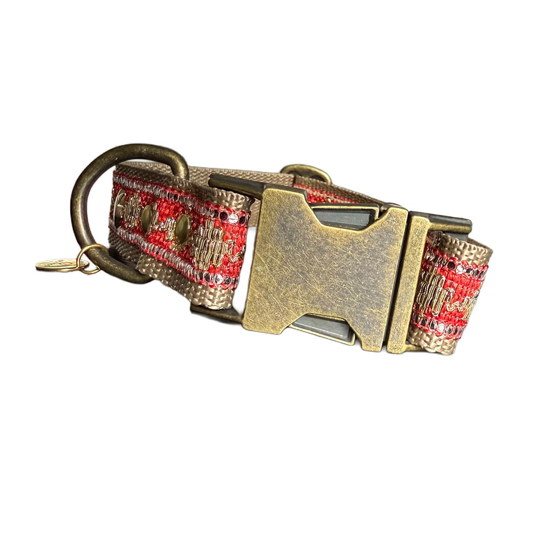 Halsband Glitter up! - Red