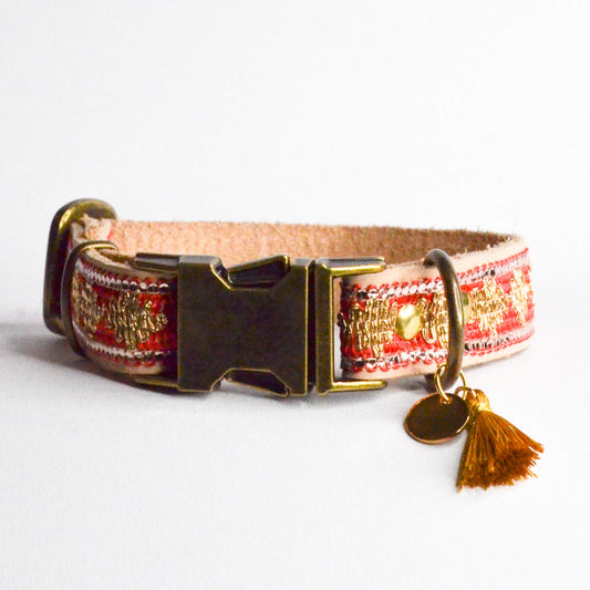 Rockxdogs - Halsband Glitter up! - Red