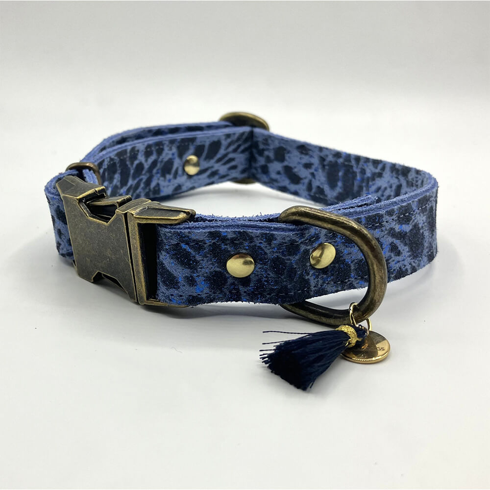 Rockxdogs - Leren halsband Pantera