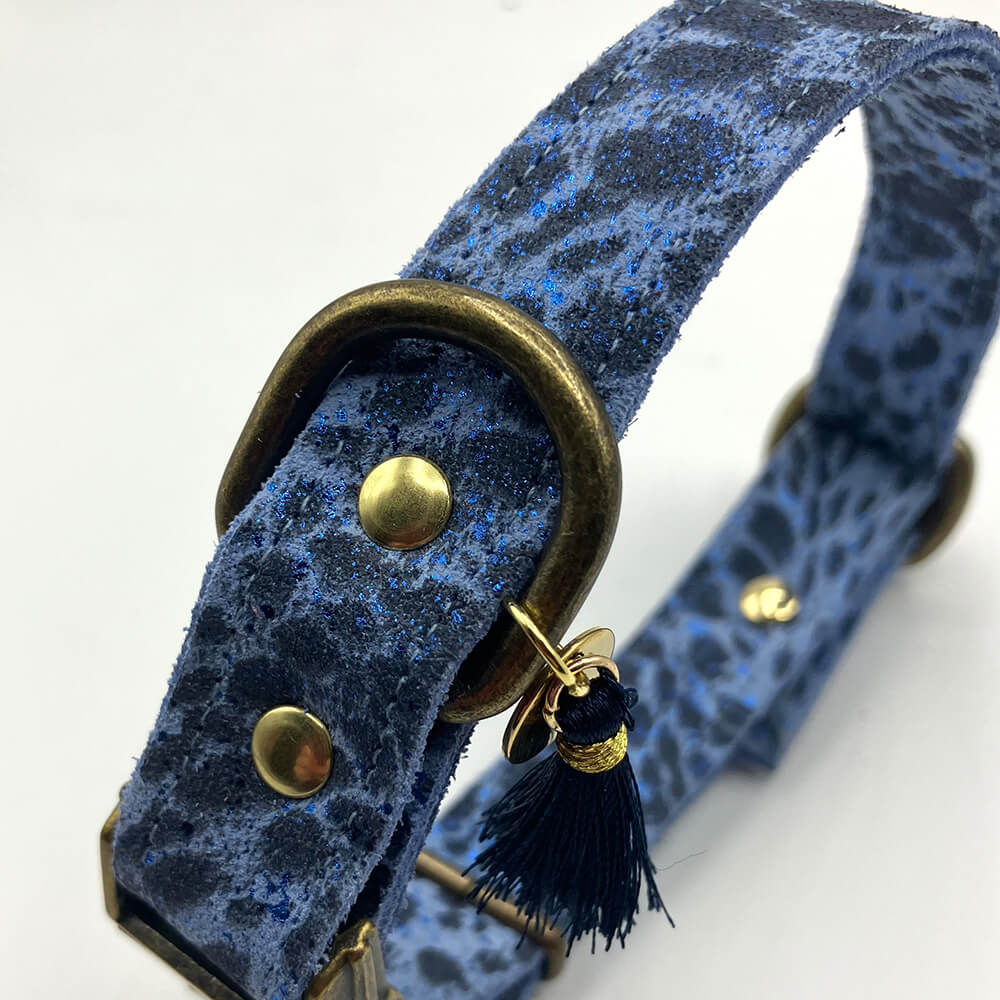 Rockxdogs - Leren halsband Pantera