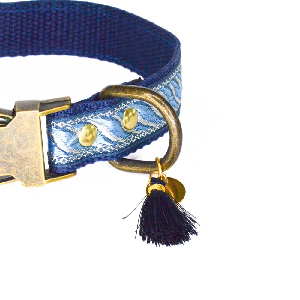 Rockxdogs - Halsband Ozzy Blue