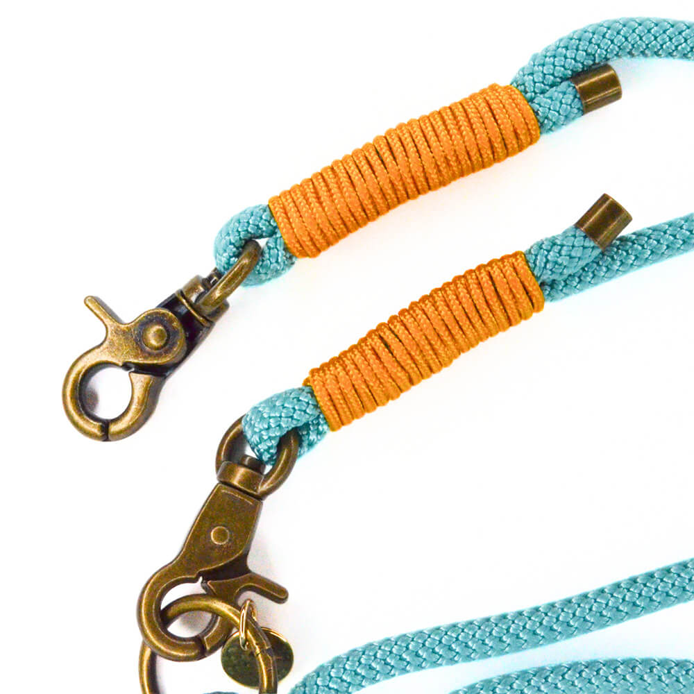 Rockxdogs - (Handsfree) Looplijn Turquoise