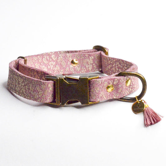 Rockxdogs - Leren halsband Dolce Vita