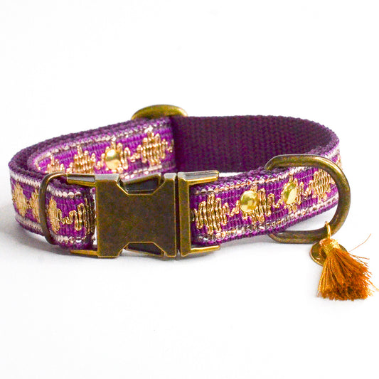 Rockxdogs - Halsband Glitter up! - Purple