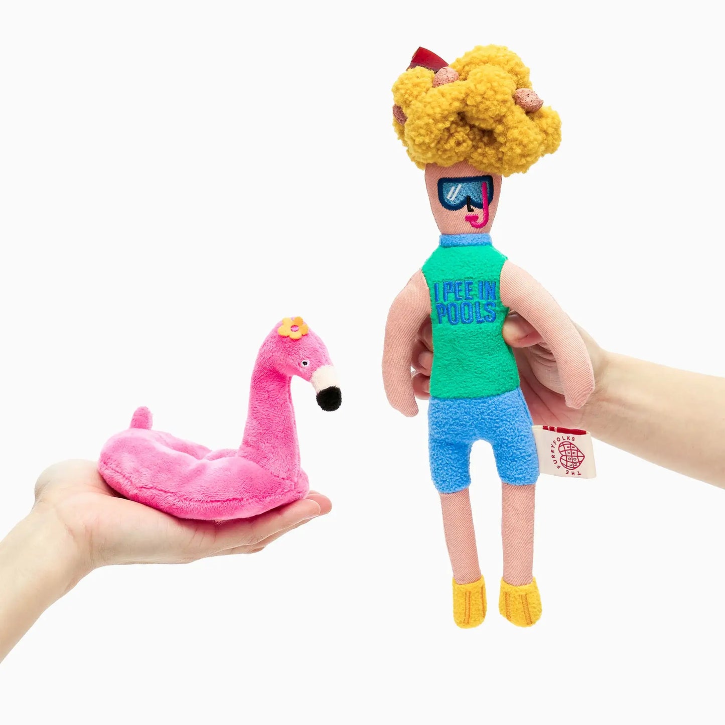 The Furryfolks - Hooman Flamingo (29 cm)