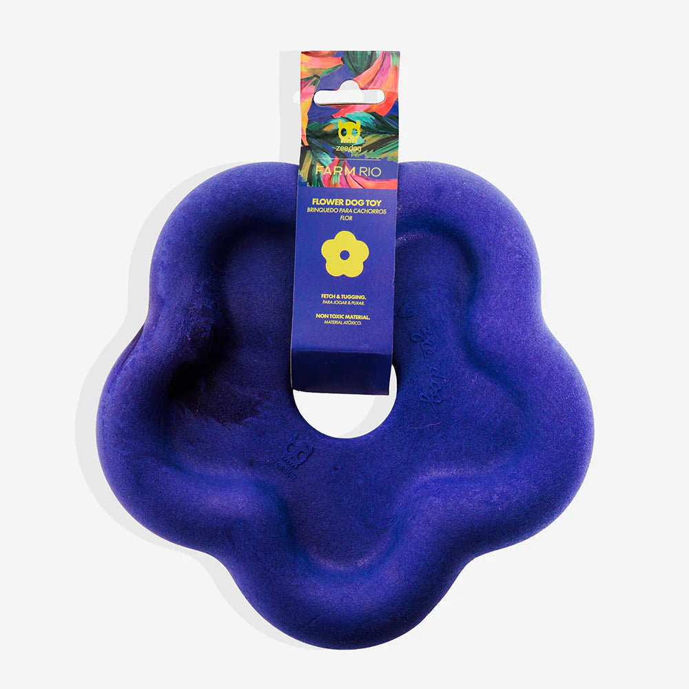 Zee.Dog - Farm Rio Flower - Blue
