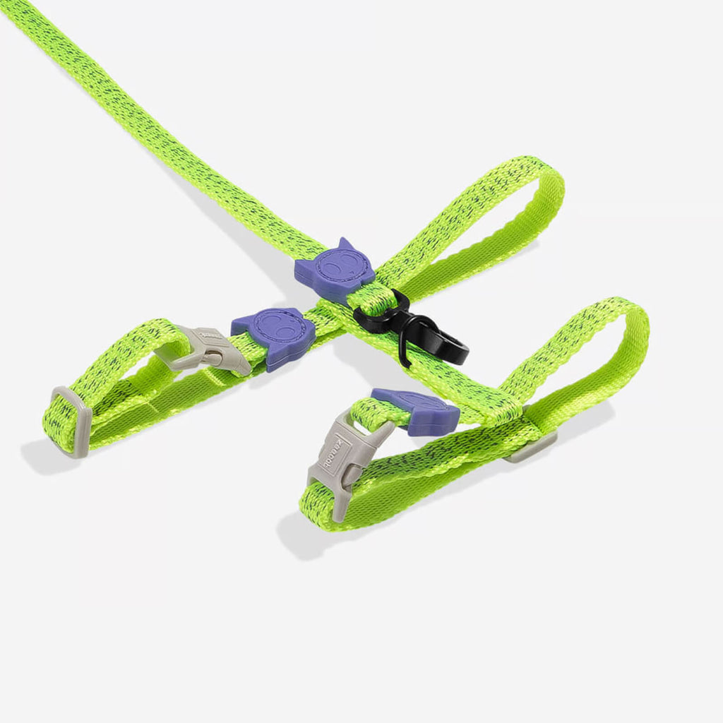 Zee.Cat - Kattentuigje + Riem Set Nox Lumen