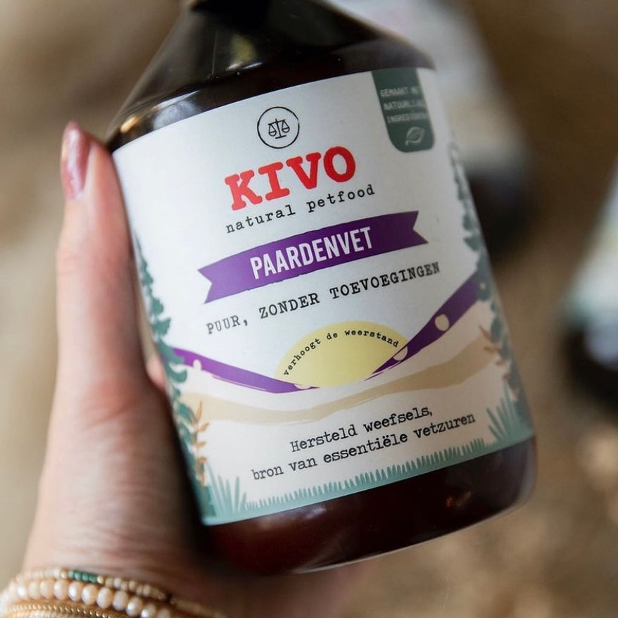 Kivo Petfood Paardenvet - 500 ml