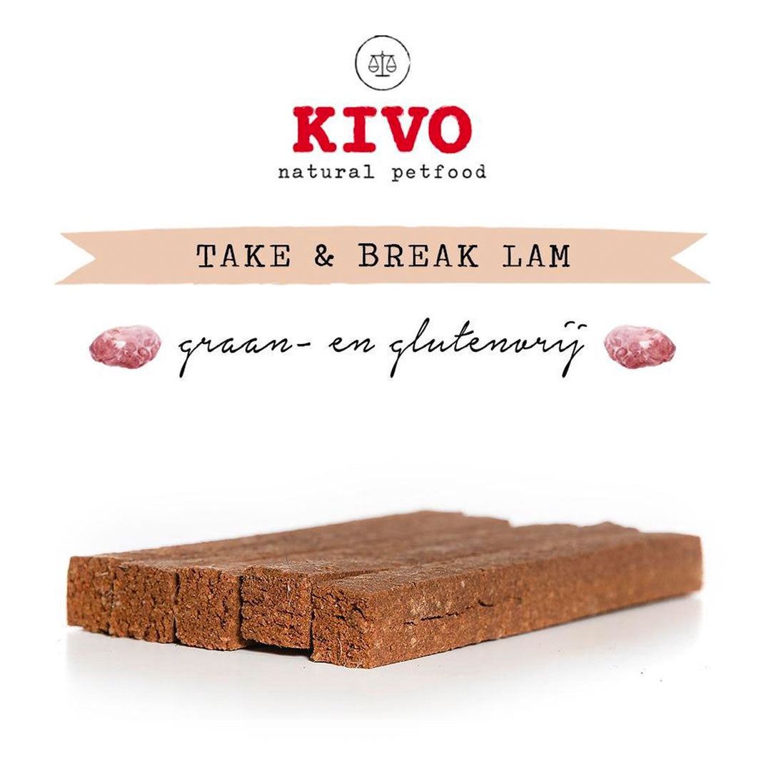 Kivo Petfood - Take & Break Paard - 1 stukKivo Petfood - Take & Break Lam - 1 stuk