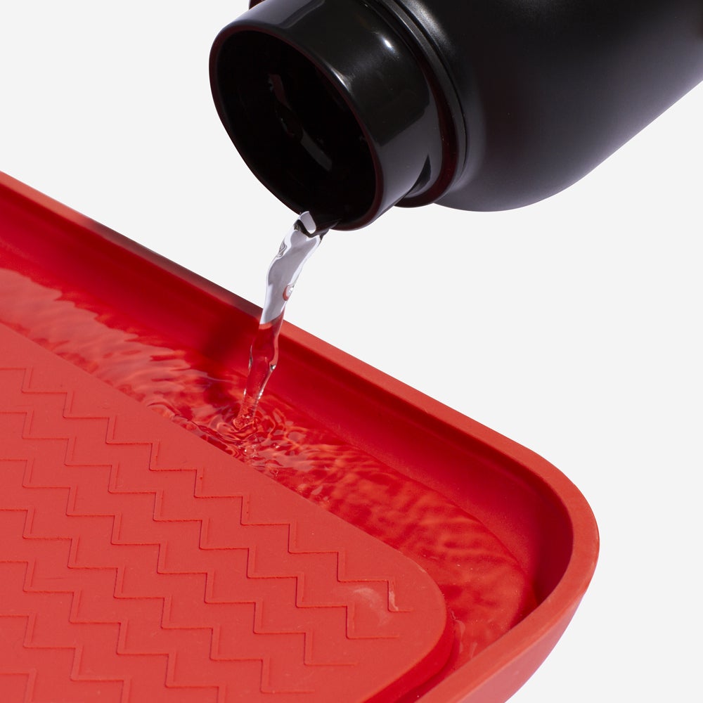 Zee.Dog Zee.Mat Voerbak mat zwart